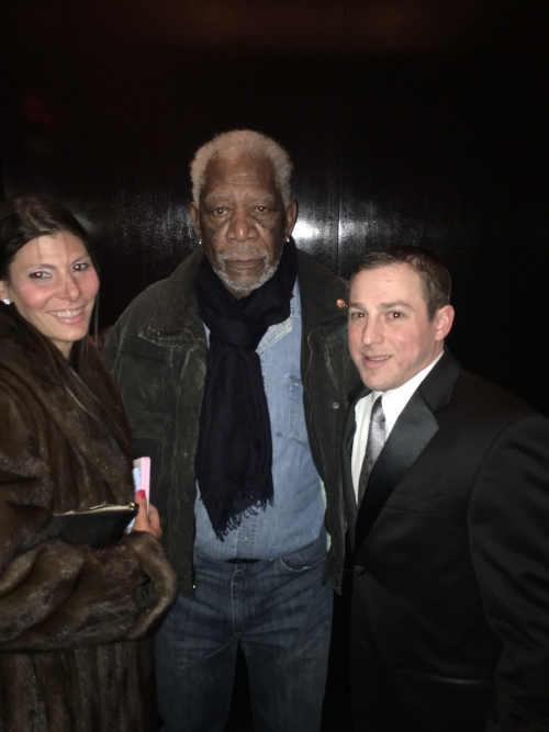 Photo of Morgan Freeman by Jennifer Myers